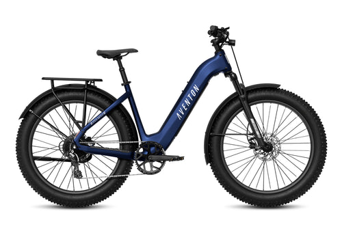 Aventon Aventure 3 Step-Through - Cobalt Blue - product photo
