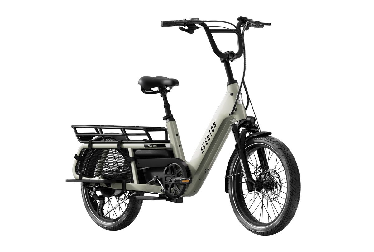 Aventon Abound LR Cargo Ebike - Sage - product photo