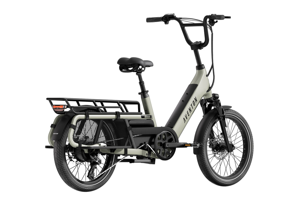 Aventon Abound LR Cargo Ebike - Sage - product photo