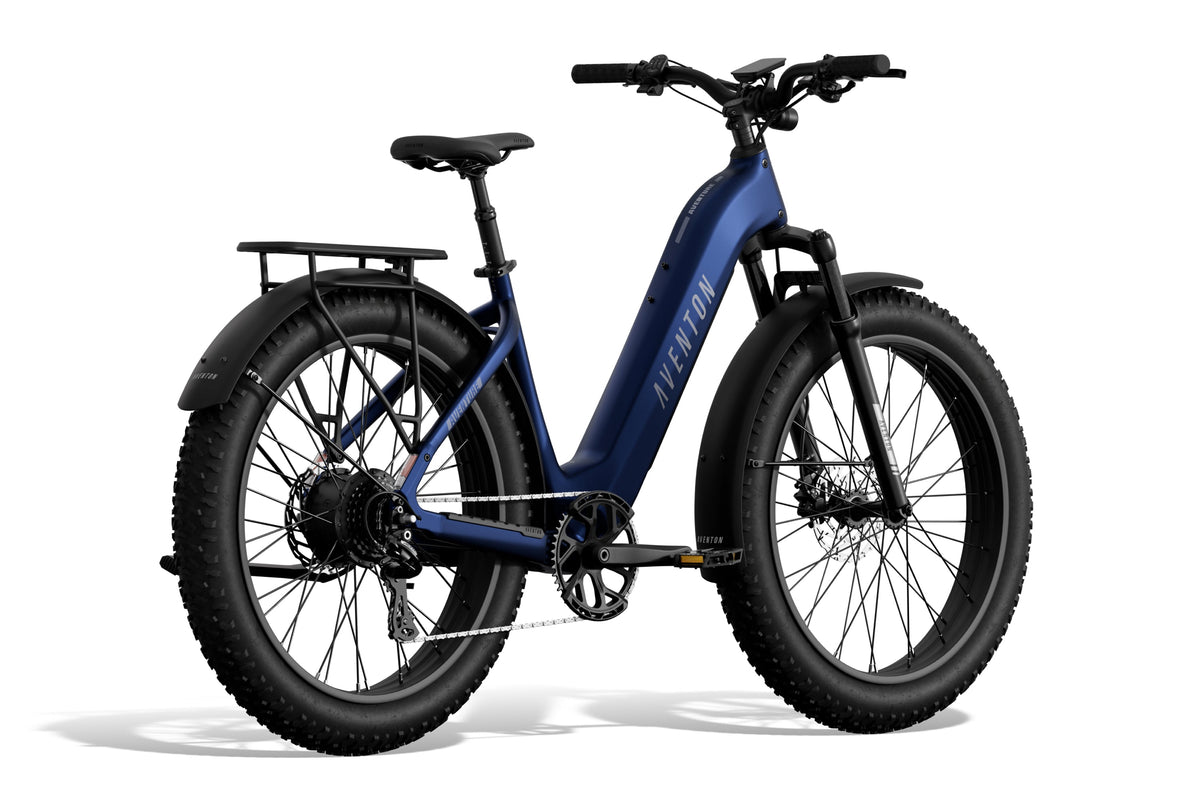 Aventon Aventure 3 Step-Through - Cobalt Blue - product photo