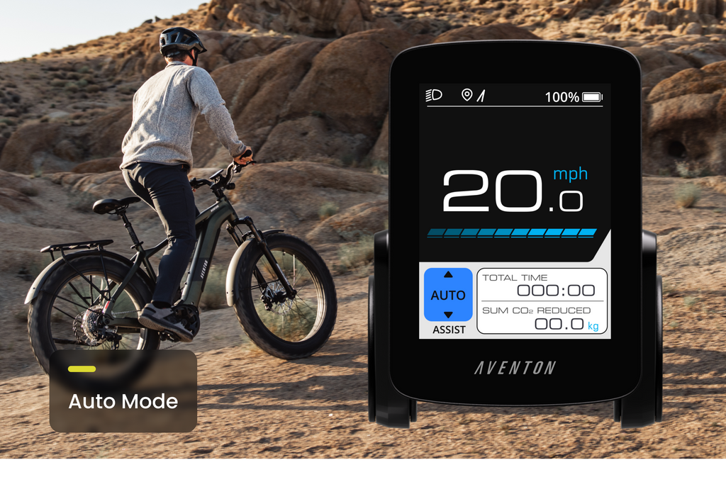 Aventon Aventure M Mountain Gravel Fat Tire Ebike - product gallery photo