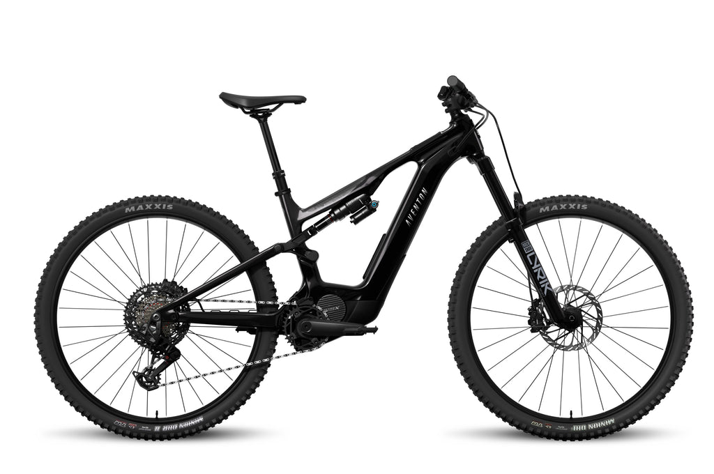 Aventon Current EXP E-MTB Mountain Ebike - Midnight Black - product photo
