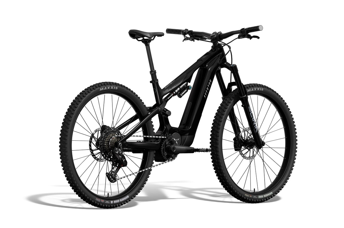 Aventon Current EXP E-MTB Mountain Ebike - Midnight Black - product photo