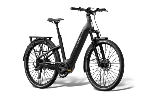 Aventon Level 4 ADV Step-Through Ebike - Matte Black - product photo