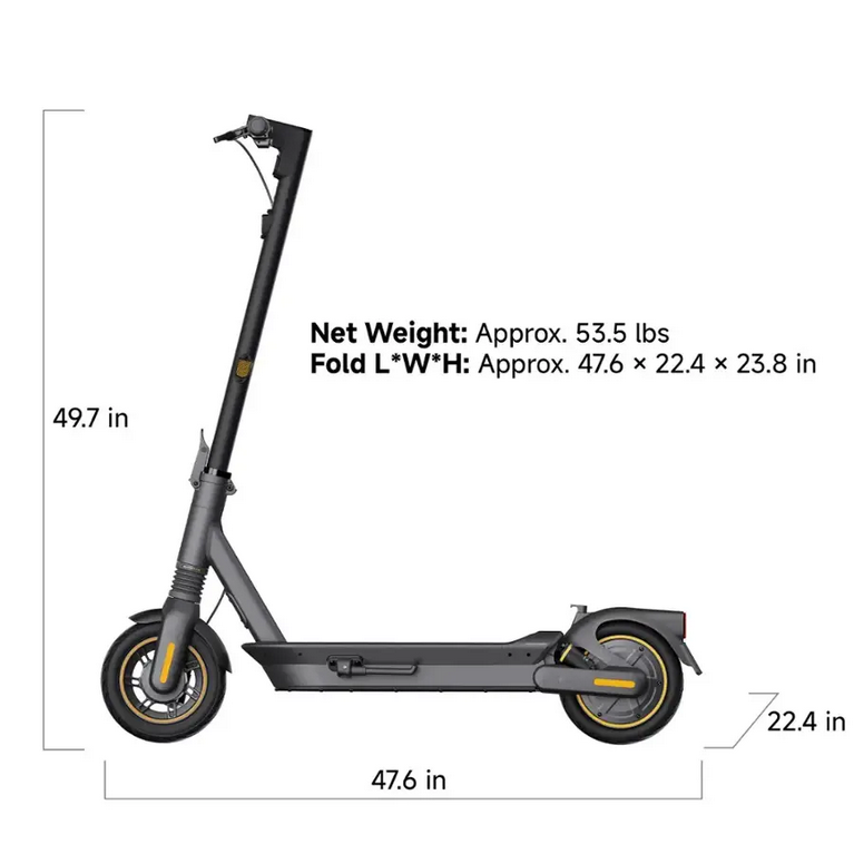 Segway Ninebot Max G2 Electric Kick Scooter Foldable w/ 43 Mile Range and 22 MPH Max Speed