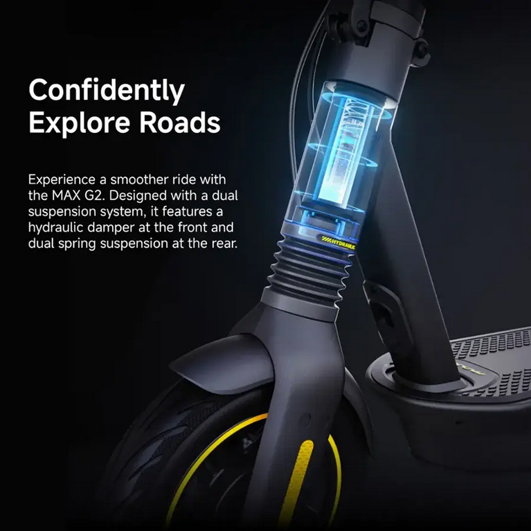 Segway Ninebot Max G2 Electric Kick Scooter Foldable w/ 43 Mile Range and 22 MPH Max Speed
