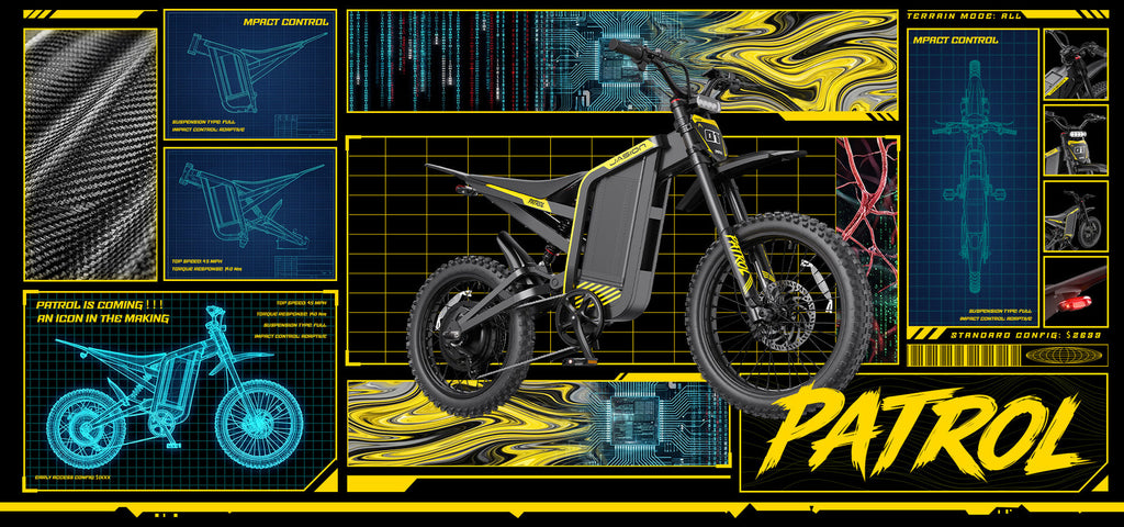 Jasion Patrol Electric Dirt Ebike