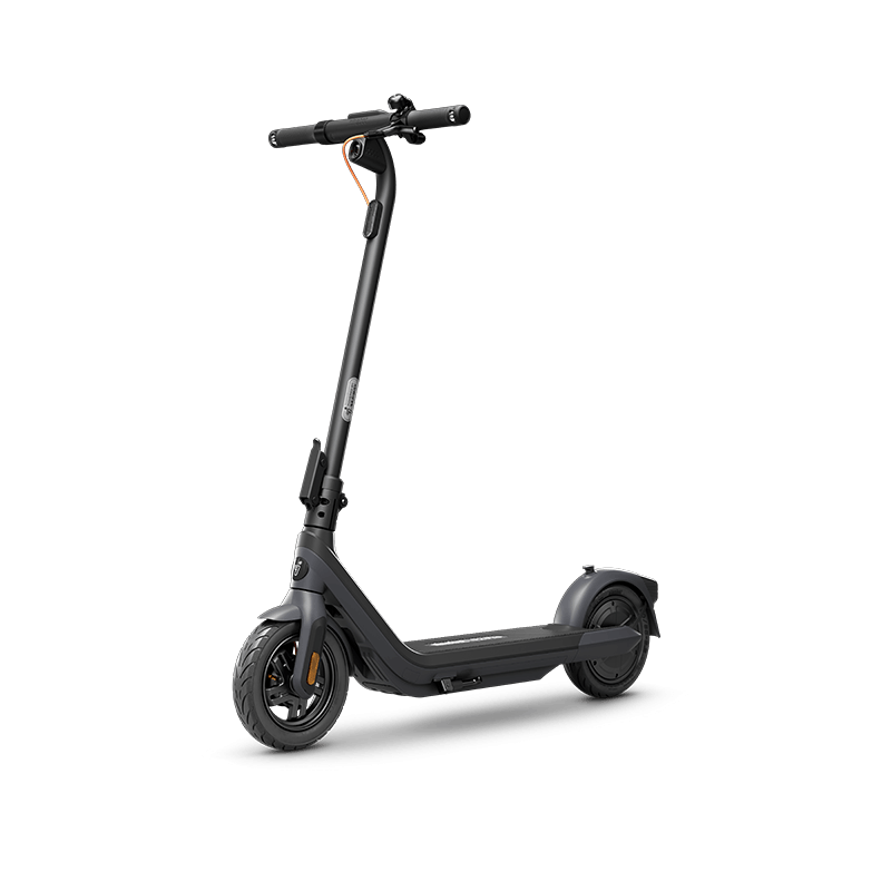 Segway E2 Pro Electric Scooter, 18.6 mph Max Speed, 21.7 Miles Max Range, Teens and Adults, Black