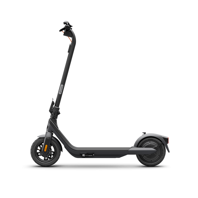 Segway E2 Pro Electric Scooter, 18.6 mph Max Speed, 21.7 Miles Max Range, Teens and Adults, Black