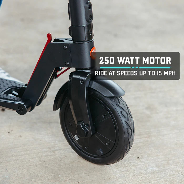 Gotrax GXL V2 Electric Scooter, 8.5" Solid Tire, Max 12 Mile and 15.5Mph Speed Power by 250W Motor, Lightweight 25.95lb, Cruise Control Aluminum Alloy Frame Foldable Commuting Escooter for Adults 13+